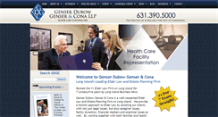 Desktop Screenshot of genserlaw.com
